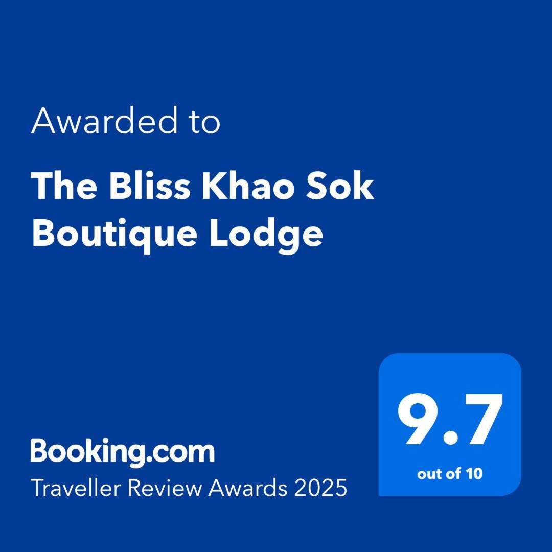 The Bliss Khao Sok Boutique Lodge Khao Sok National Park المظهر الخارجي الصورة